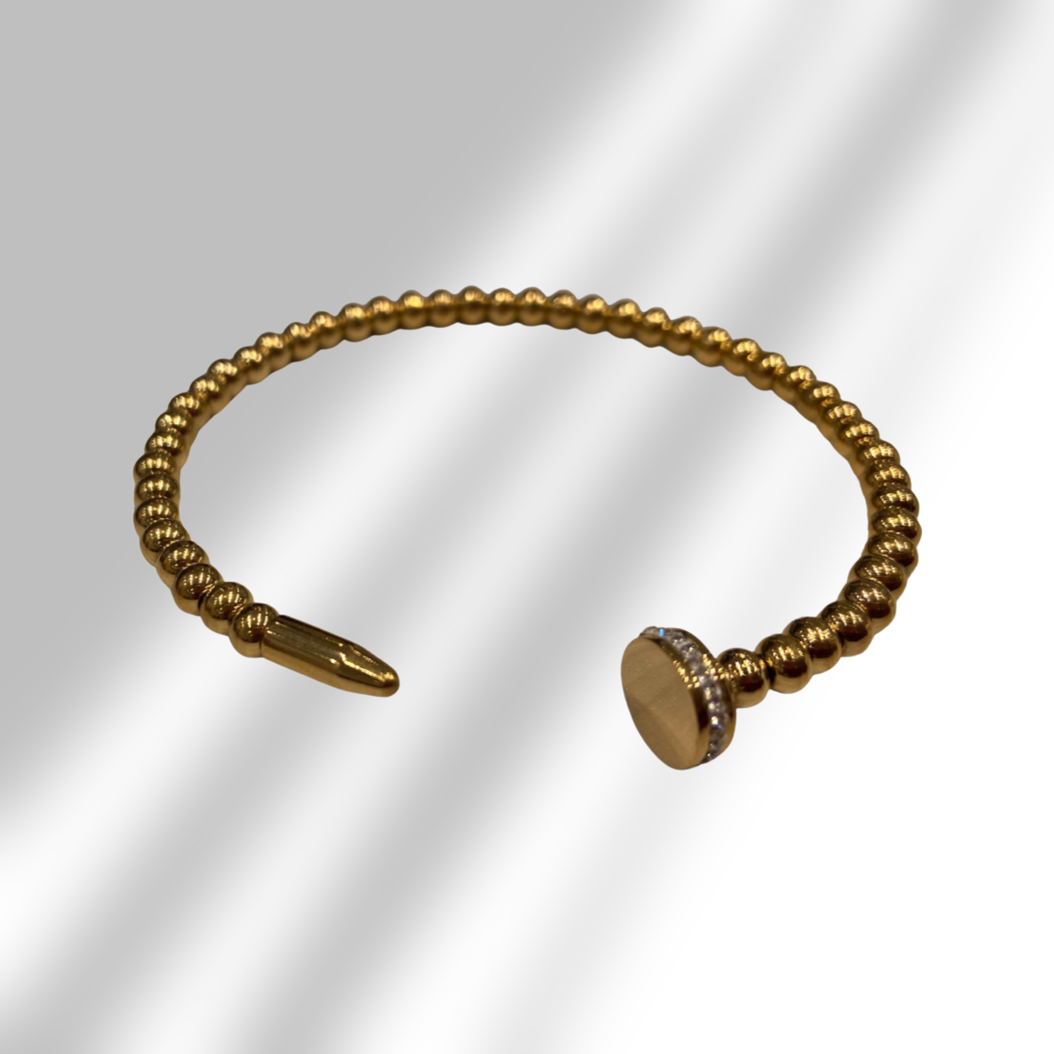 Nailhead Bracelet with beads