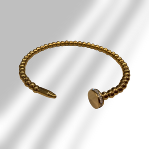Nailhead Bracelet with beads